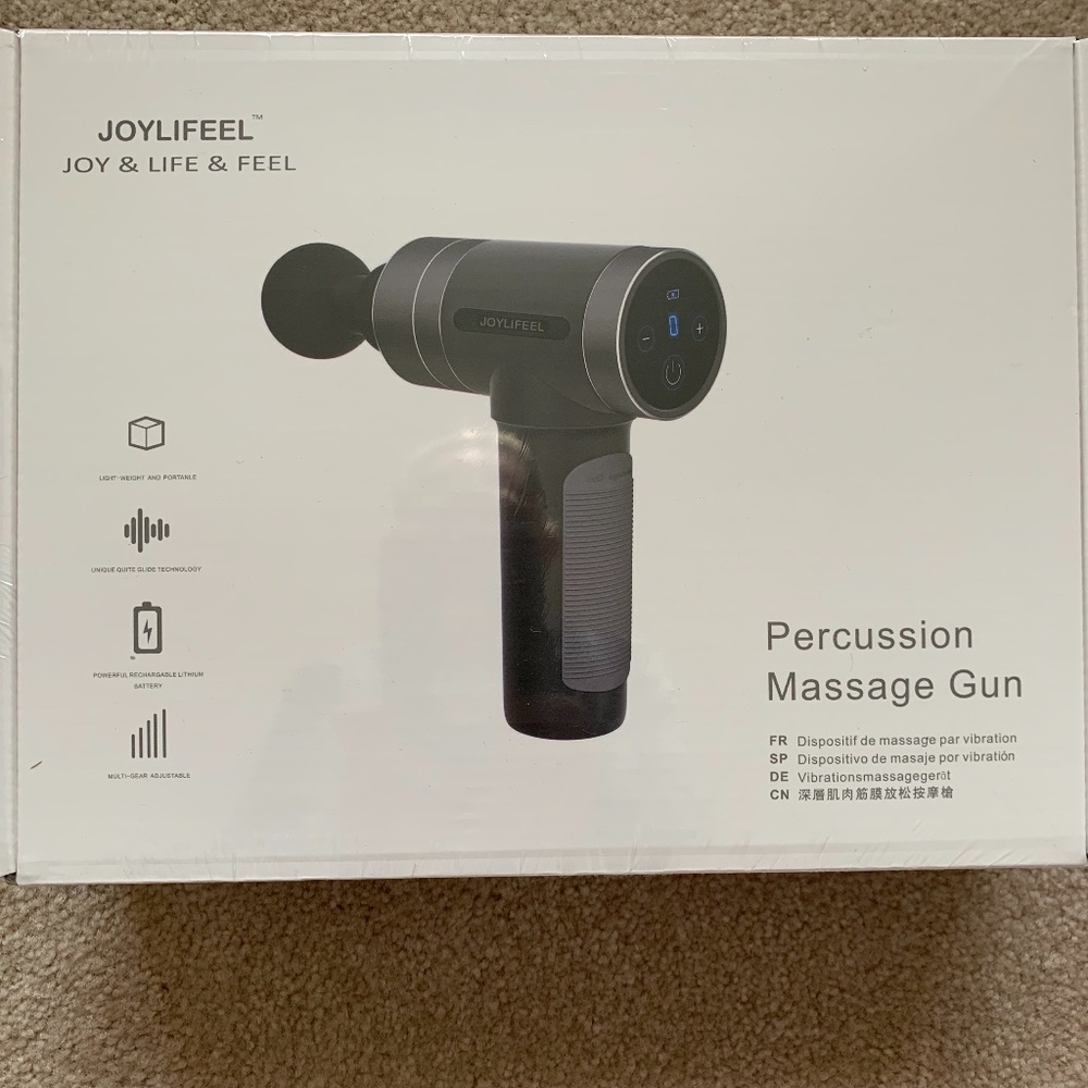 Percussion massage gun